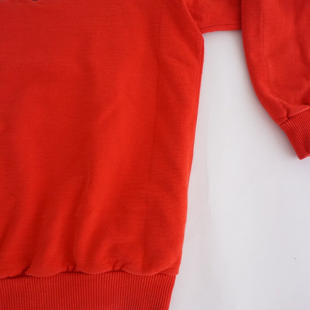 Vintage Non Fiction Red Car Graphic Crewneck Sweatshirt Top Soft Classic L - Picture 5 of 9